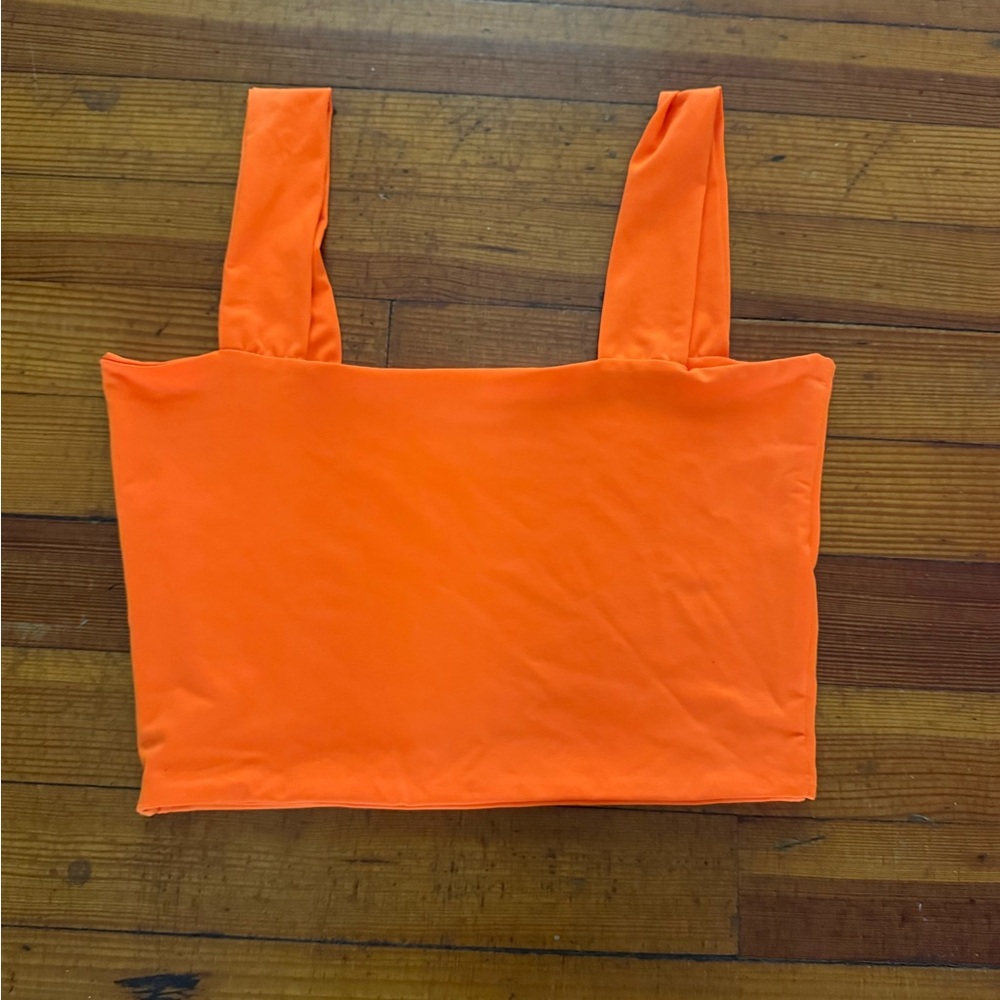 Vibrant Orange Women's Top